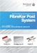ファイバーコアポスト システム カタログの表紙画像